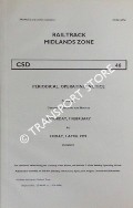 Book cover of Periodical Operating Notice containing General Instructions and Notices, 7 February to 3 April 1998 by Railtrack Midlands